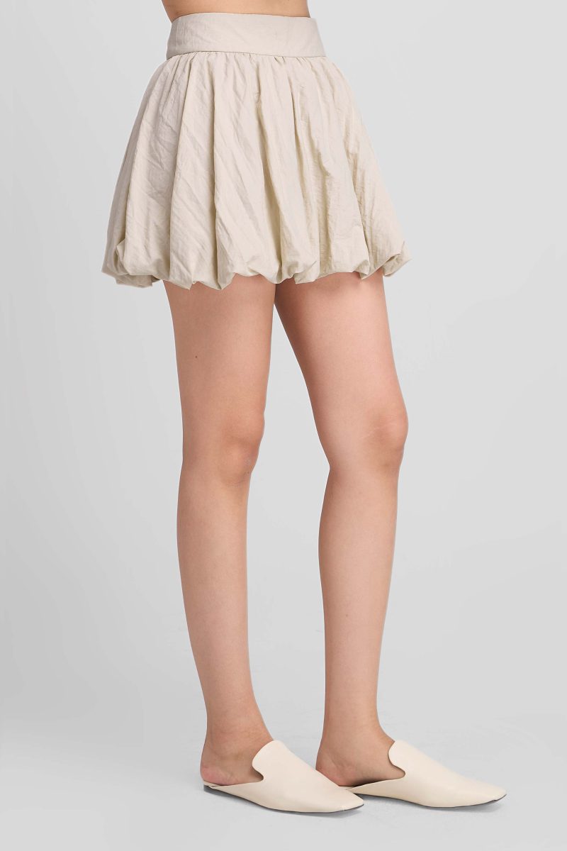 JOIE BALLOON SKORT CREME