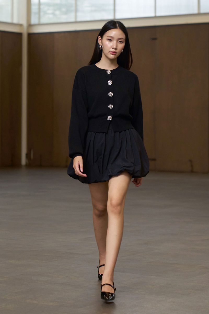 SAN KNIT CARDIGAN BLACK